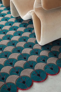 Modern Wool <b>Carpet</b> Hand-Tufted Solid Color Area Rug Washable PET Friendly Non-Slip Reversible High Pile Custom Shape Home - Product Image 2