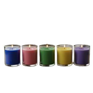 Vela Aromática Personalizada en Vaso de Vidrio Decorativo, Vela de Vidrio Hecha a Mano, Mejor Precio al por Mayor - Product Image 1