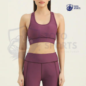 Soutien-gorge de sport pour femme, élégant, léger, respirant, design personnalisé, prix raisonnable, idéal pour le yoga et le fitness - Product Image 5