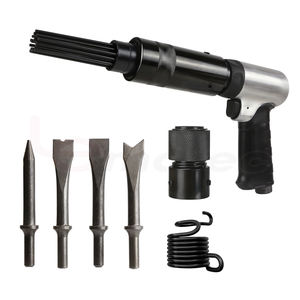 LEMATEC <b>Needle</b> <b>Scaler</b> and Air Hammer Kit for Industrial Rust Removal and Metal Cleaning - Product Image 1