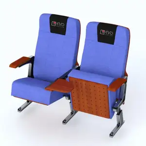 EVO8604TA Customized Cinema chair Auditorium chair reclining seat theater seating with console for private theatre