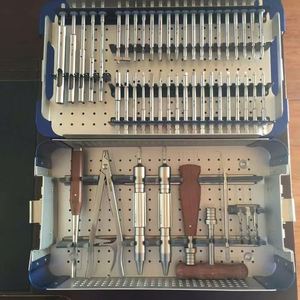 Juego de Instrumentos Ortopédicos de 56 Piezas, Herramientas Quirúrgicas Manuales de Acero, Kit de Extracción de Tornillos Rotos, Extractor de Fijadores Internos - Product Image 2