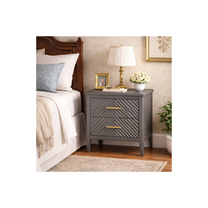 CAIRNDALE Collection OEM ODM Customized Good Quality Wooden Bedside <b>Table</b> Sustainable Bedroom Furniture Solid Wood - Product Image 1