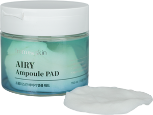 [FROM THE SKIN] Airy Ampoule Pad 60 Pads 150ml |   Discos Exfoliantes e Iluminadores |   Cosmética Coreana Antienvejecimiento |   Todo Tipo de Piel - Product Image 1