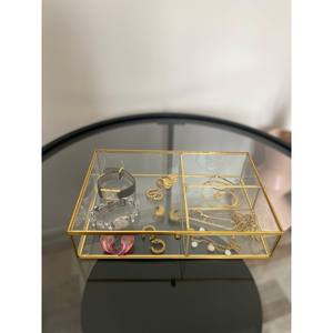 Organizador de joyas, un regalo elegante y atento para sus seres queridos, con paneles transparentes que brindan una presentación estilo boutique en casa - Product Image 5