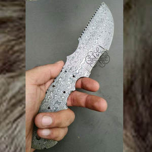 Lote de 3 piezas de hojas en bruto de Damasco forjadas a mano personalizadas - Product Image 3