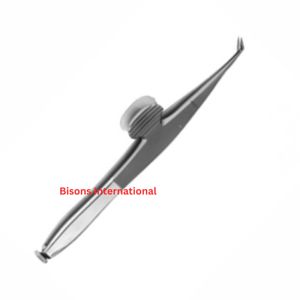 กรรไกรตัดแต่งขนโค้งรุ่นไอริส ยี่ห้อ BISONS สำหรับมืออาชีพ ทำจากเหล็กกล้าไร้สนิมคมกริบ - Product Image 3