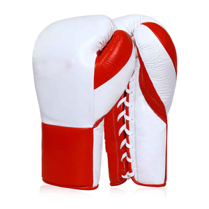 ถุงมือชกมวย MMA คุณภาพสูงสุด สำหรับฝึกซ้อมซานด้า ทำจากหนัง PU ปิดด้วยวัสดุแบบปรับได้ พร้อมสีและขนาดที่ปรับแต่งได้ - Product Image 1