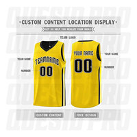 Maillot de basket-ball réversible en promotion – Bleu, Gris, Rose, Vert, Violet, Noir, Rouge, Blanc, Orange – Tenue de sport de basket-ball