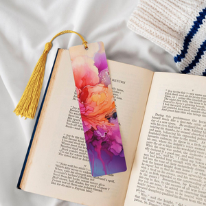 Marcapáginas de madera con diseño elegante y lujoso para el hogar/escuela/biblioteca, soporte para páginas de libros, artesanía con borla elegante - Product Image 1