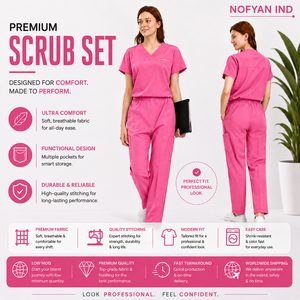Spandex Smoothly Summer Days Modern New Colors Women and Men Nurse <b>Set</b> Jogger Anti-wrinkle Surgical Uniform Nursing <b>Scrub</b> <b>Sets</b> - Product Image 1
