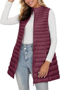 <b>Women's</b> Lightweight Insulated Puffer Vest OEM Manufacturer Custom Logo <b>Women's</b> <b>Sleeveless</b> Quilted <b>Jacket</b> Wholesale - Product Image 2
