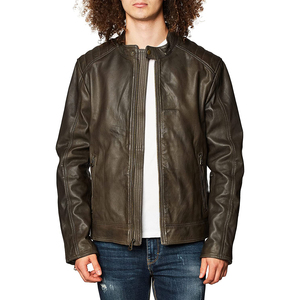 Chaqueta de Cuero Vacuno para Hombre, Fabricante Profesional, Tela Ligera de Alta Calidad, Éxito de Ventas de Invierno, Estilo Urbano - Product Image 5