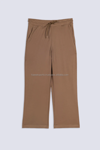 Pantalon Capri Plissé Beige Homme Grande Taille Qualité Premium 2026 – Taille Mi-Haute avec Cordon de Serrage, Coupe Ample Décontractée, Tissé, Idéal Automne - Product Image 3