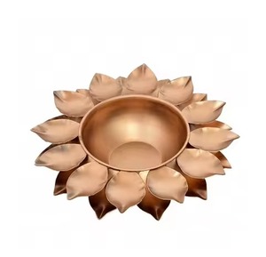 Cuenco Urli de Metal Vintage, Cuenco Decorativo para Diya Flotante, Estilo Antiguo para Decoración de Entrada del Hogar y Festivales - Product Image 4