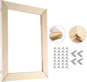 Manufacturer Custom Eco-Friendly Solid Pine Wood DIY Picture <b>Frame</b> with Modern Design <b>for</b> Oil <b>Painting</b> - Product Image 3