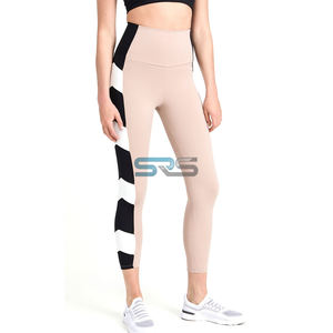 Leggings de Yoga Elásticos de Alta Calidad para Mujer, Cintura Alta, Transpirables, de Secado Rápido, Tejido Fino, Verano, Logotipo Personalizado, Fitness, Deporte - Product Image 6