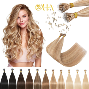 Extensions de cheveux humains Remy vietnamiens à double extrémité, pointe en I, 100g, colorées, sans produits chimiques, fixation par nano-anneaux, prêtes pour la permanente, OEM ODM - Product Image 5