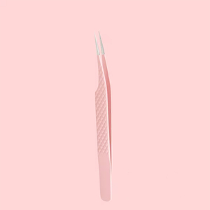 Pince à cils antidérapante, design ergonomique, pince à cils pour soins personnels, pose et retrait de faux cils - Product Image 1
