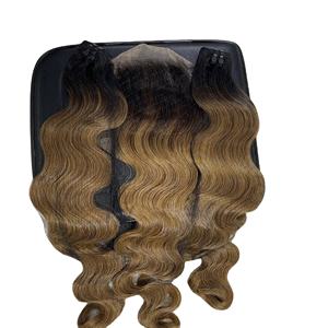 Extensions de cheveux humains 100% vierges, ondulées, d'un seul donneur, super double trame, pointes plates, clips adhésifs, prix de gros - Product Image 6