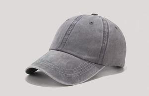 Casquette de baseball unisexe 6 panneaux en sergé de coton noir uni, réglable, broderie 3D, pour adulte, décontractée, idéale pour l'été - Product Image 2