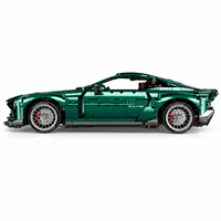 GULY 10662 Blocs de construction de voiture de sport à l'échelle 1:8 en ABS, 3828 pièces, jouet RC DIY pour garçons de 14 ans et plus, cadeau pour adultes