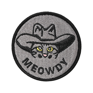 Custom Embroidered Registered <b>Nurse</b> Patch Iron-On Medical Emergency Badge Canvas Single Sided Round Uniform - Product Image 6