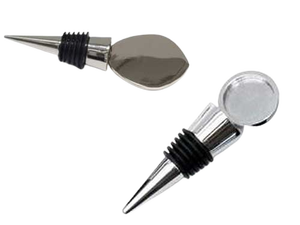 จุกปิดขวดโลหะแบบมินิมอลสำหรับอุปกรณ์บาร์ ตัวช่วยรักษาความสดของไวน์ ดีไซน์เรียบหรู สำหรับบาร์อะลูมิเนียม จุกปิดขวดไวน์และเหล้า - Product Image 5