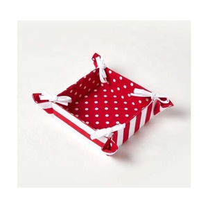 2024 Convenient Solid Black Colour Super Durable 100% Cotton <b>Bread</b> Modern GOTS Certified <b>Bread</b> <b>Basket</b> With Handle Storage <b>Basket</b> - Product Image 5