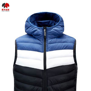 Chalecos Acolchados Ryan Pro Gear de Diseño Personalizado para Hombre, Relleno de Poliéster, Tela Cómoda con Diseño de Panel con Logotipo Personalizado - Product Image 2