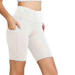 Shorts de sport sexy pour femmes, respirants, à séchage rapide, coupe-vent, en Spandex/Polyester, pour le yoga et le fitness, coupe classique - Product Image 3