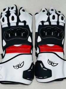 ถุงมือขี่มอเตอร์ไซค์ BERIK หนังแท้แบบมีรูระบายอากาศ พร้อมแผ่นป้องกันข้อศอกและนิ้วมือ - Product Image 2