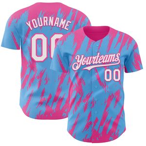 Camiseta de Béisbol OEM, Corta, con Botones, Logotipo Personalizado, Impresión Serigráfica, 100% Algodón Orgánico Antibacterial, para Invierno - Product Image 1