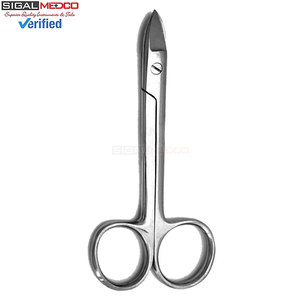 กรรไกรสแตนเลสแบบตรง 6 คู่ ยี่ห้อ Crown Beebee ขนาด 4.25 นิ้ว สำหรับงานผ่าตัดทางทันตกรรม ตัดเนื้อเยื่อละเอียด ใช้ในคลินิก - Product Image 6