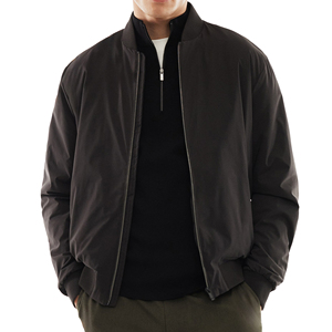 Custom Made 2025 Hot Sale Bomber <b>Jacket</b> <b>Men</b> Autumn <b>Thin</b> Baseball <b>Jacket</b> Classic Style Black Bomber <b>Jacket</b> for <b>Men</b> - Product Image 1