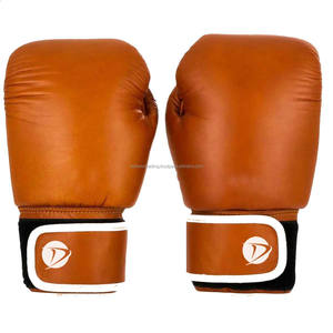 ถุงมือชกมวยไทยหนังวัวแท้12ออนซ์สำหรับผู้ใหญ่ป้องกันรังสียูวี - Product Image 1