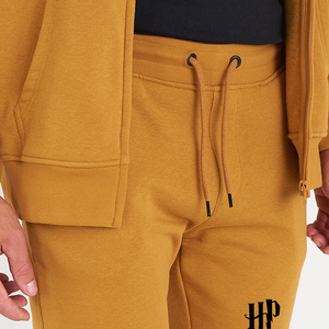 Pantalones Jogger de Pana Lavada para Hombre, a la Moda, con Cordón de Algodón, Bolsillos Laterales con Cremallera, Estilo Urbano, de Secado Rápido - Product Image 2