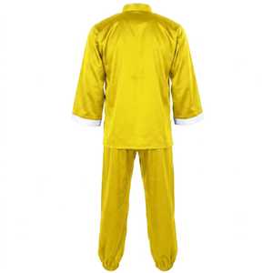 Uniformes de Kung Fu professionnels en coton doux, vêtements d'arts martiaux et de karaté avec logo et design personnalisés, Kung Fu sur mesure - Product Image 4