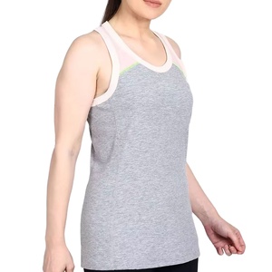 Vente en gros 2025 débardeur de fitness sans manches de haute qualité pour femmes meilleur design coton polyester respirant et confortable - Product Image 1