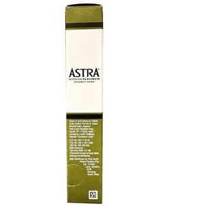 Lames de rasoir de sécurité à double tranchant Astra Platinum, 100 lames, 20 x 5 - Product Image 4