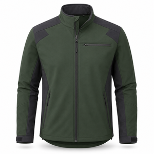 Custom Men’s <b>Waterproof</b> Softshell Jacket Windproof Outdoor Workwear Hiking Tactical <b>Winter</b> <b>Coat</b> Wholesale OEM Manufacturer - Product Image 3