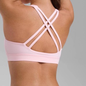 Custom logo Women's High for Impact Workout for Yoga Gym <b>Crop</b> <b>Top</b> Sports Bra - Product Image 6