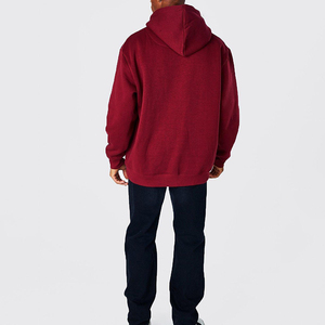 Sudadera con Capucha Extra Grande de Alta Calidad, Sudadera de Algodón Grueso con Logotipo Personalizado para Hombre - Product Image 2