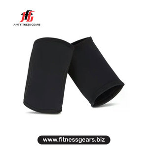 Genouillères en néoprène avec surpiqûres rouges, design à enfiler, pour une protection universelle toutes saisons, unisexe - Product Image 4