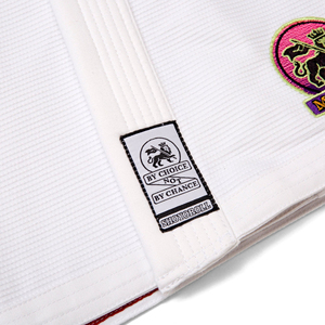 Último Modelo en Venta, Lote 135, Kimono de Jiu Jitsu Blanco Shoyorol con Logotipo Personalizado, Alta Calidad, 100% Algodón, 450 GSM, Kimono de Jiu Jitsu Karate - Product Image 4