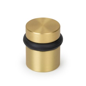 ตัวกันกระแทกประตูไม้สักแบบดั้งเดิมพร้อมลายทองเหลืองแบบขายส่ง - Product Image 3