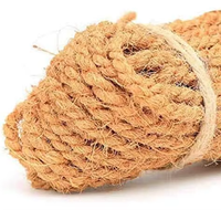 Shrekha Creations Fil de coco 100% biologique de qualité supérieure, fabriqué sur mesure, certifié, en fibre de coco, pour la revente, fabriqué au Madhya