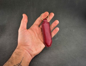 Vintage Genuine Leather <b>Custom</b> Handmade Multi-function Bottle Opener <b>Key</b> Holder Keychain Laser Embossed Printing Stylish <b>Keys</b> - Product Image 6