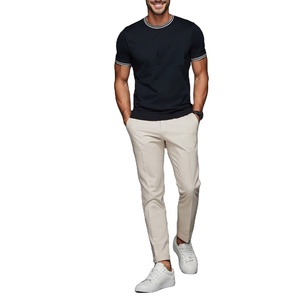 Pantalones Chinos de Algodón Grueso, Resistentes al Agua, Ecológicos, de Corte Regular y Talla Grande para Hombre, Ideales para Vestir Casual en Otoño - Product Image 1