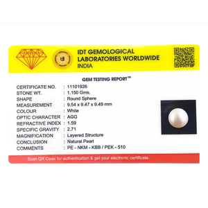 Loose Pearl 5.75 Carat Exquisite Gemstone for Fine Jewelry - Product Image 3
